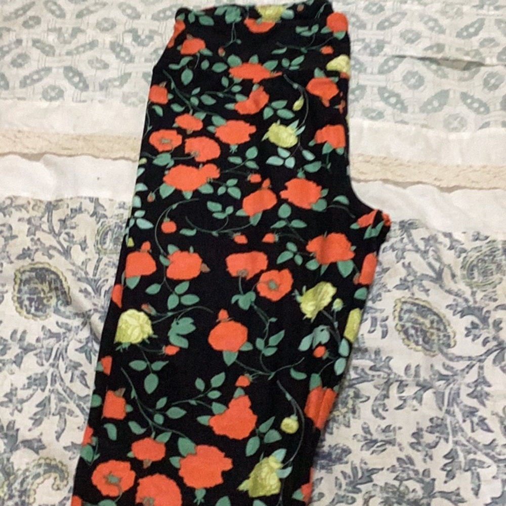 Floral Print Leggings